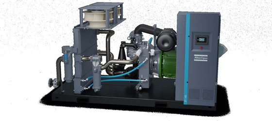 ZT90-160 ((VSD) महत्वपूर्ण उद्योगों के लिए Atlas Copco तेल मुक्त पेंच एयर कंप्रेसर
