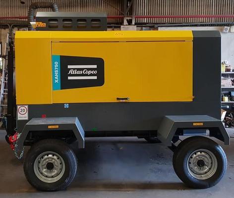 पोर्टेबल कंप्रेसर XAHS750 - 21 M3/min FAD, 6 सिलेंडर