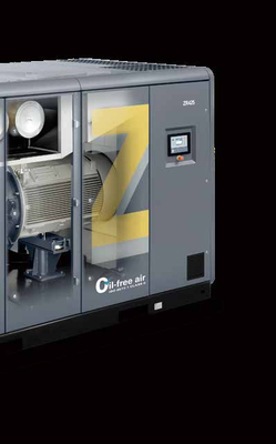 ZT18-55VSD तेल मुक्त एटलस स्क्रू एयर कंप्रेसर एयर कूलिंग 50~60Hz 10.5m3/min