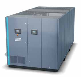 GA श्रृंखला GA110VSD++-GA315VSD+ एटलस स्क्रू एयर कंप्रेसर में बुद्धिमान तेल इंजेक्शन प्रौद्योगिकी और IE4/IE5 मोटर