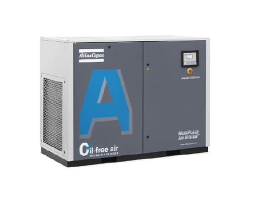 AQ 18 VSD पानी इंजेक्शन एटलस पेंच एयर कंप्रेसर 18kw 69dB शोर स्तर