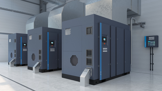 एटलस कोप्को तेल मुक्त पेंच हवा कंप्रेसर ZT/ZR 55-90 ((VSD) ((FF) ऊर्जा सुरक्षित