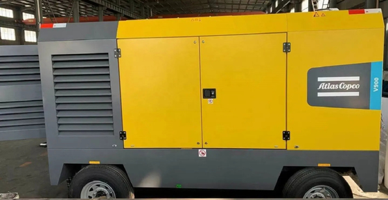 FAD 25.4-22.8 M3/min भारी शुल्क इलेक्ट्रिक पोर्टेबल एयर कंप्रेसर V900 ऑटो बंद के साथ