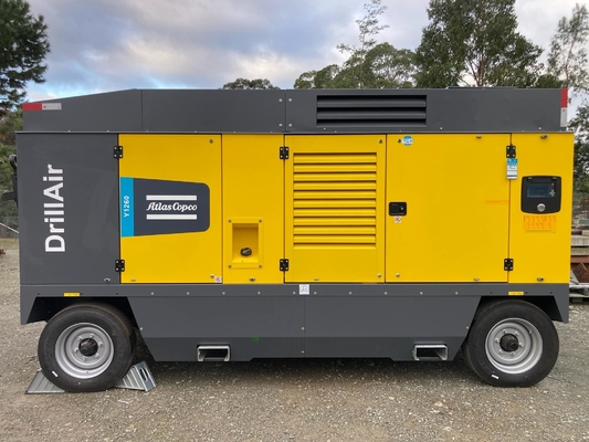 पीला पोर्टेबल कंप्रेसर Y1260 429 Kw पावर और 1 X 2" बहुमुखी अनुप्रयोगों के लिए बॉल वाल्व