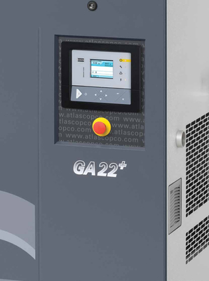 Ga+ सीरीज तेल इंजेक्शन रोटरी एटलस स्क्रू एयर कंप्रेसर 22kw Ga22+