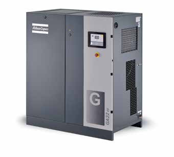 18kw Ga18+, चिकनाई तेल इंजेक्शन एटलस पेंच हवा कंप्रेसर Ga+ श्रृंखला
