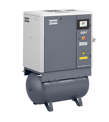 11kw तेल इंजेक्शन रोटरी एटलस पेंच एयर कंप्रेसर Ga+ Ga11+