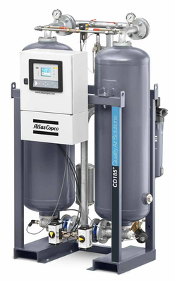वायु उपचार के लिए एटलस डिसिकेंट एयर ड्रायर Cd110+-300+
