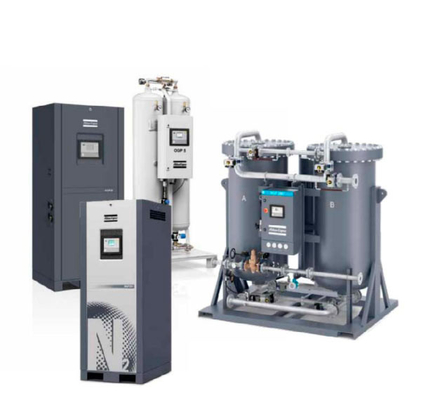 NGP900 एन2 जनरेटर एटलस 97.6x99.2x124.4इंच आयाम