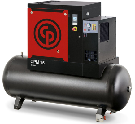 विश्वसनीयता के साथ लुब्रिकेटेड एचपी सीपी स्क्रू एयर कंप्रेसर 15KW CPM20
