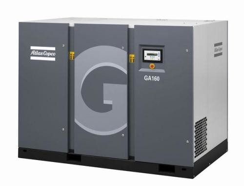 GA160+- GA250+ एटलस स्क्रू एयर कंप्रेसर 250kW 14 बार 10 बार प्रकार कम शोर स्तर