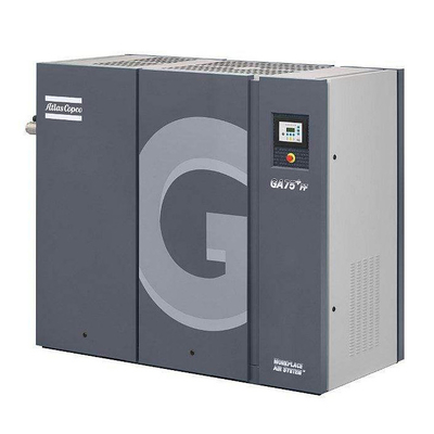 75kW पावर GA 75+ 100 HP रोटरी स्क्रू एयर कंप्रेसर एटलस