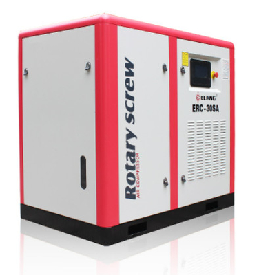 वीएसडी इन्वर्टर के साथ 30HP 22KW स्थायी चुंबक रोटरी स्क्रू एयर कंप्रेसर