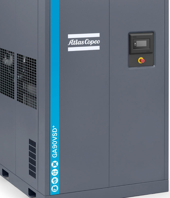 एटलस स्क्रू एयर कंप्रेसर GA75VSD+ FF 75kw अंतर्निहित ड्रायर