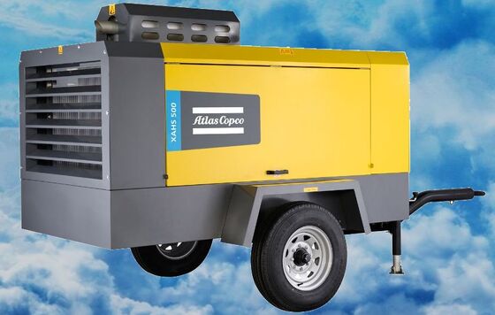 1200 आरपीएम पोर्टेबल कंप्रेसर XAHS500 उच्च क्षमता वाले वायु कंप्रेसर औद्योगिक और निर्माण वातावरण के लिए उपयुक्त